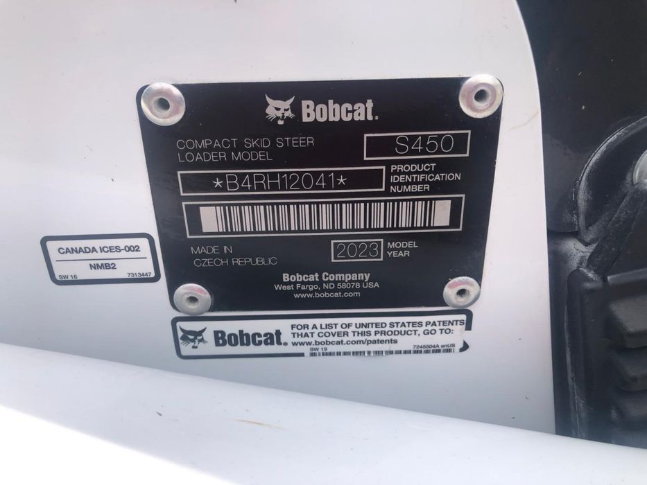 Bobcat s450 погрузчик