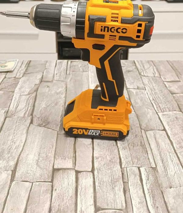 Masina de gaurit Bormasina 20V Impact brushless2 AcumulatoriCIDLI20608