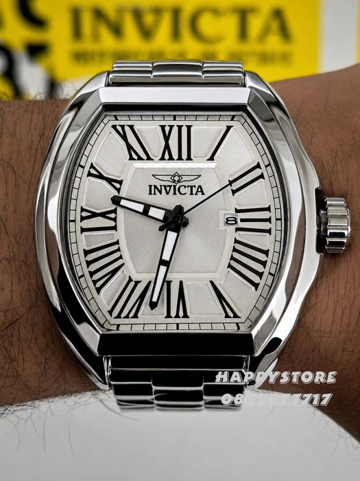 INVICTA Shadow Silver 48 mm, Инвикта нов мъжки часовник