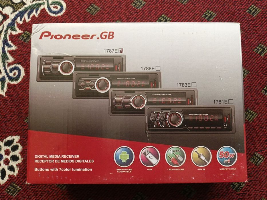 Pioneer.Gb 1787E kafolat bilan