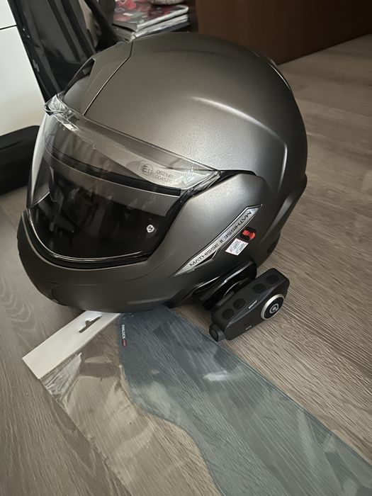 Casca moto flip up modulara open ECE noua, Bucuresti