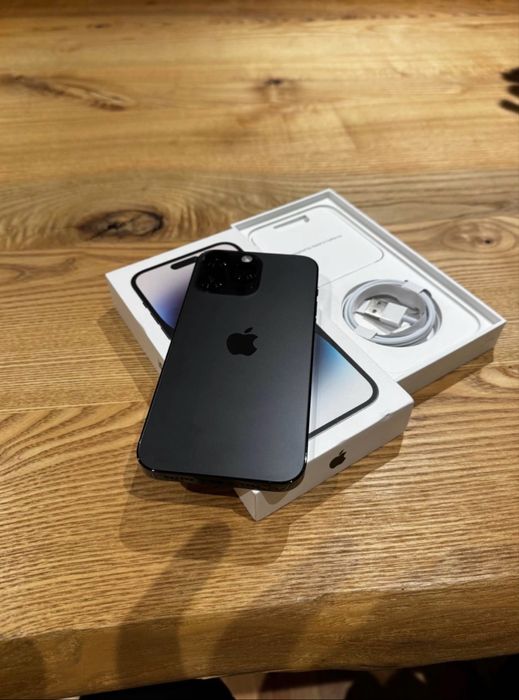 Iphone 14 pro max black 128 gb