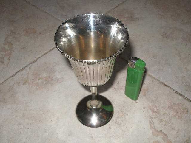 Месингова Посребрена Чаша