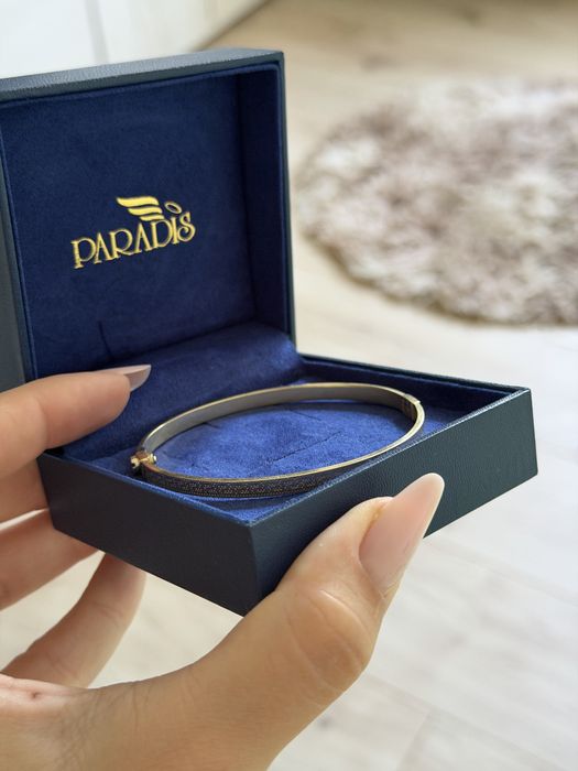 Bratara fixa aur 14k model versace