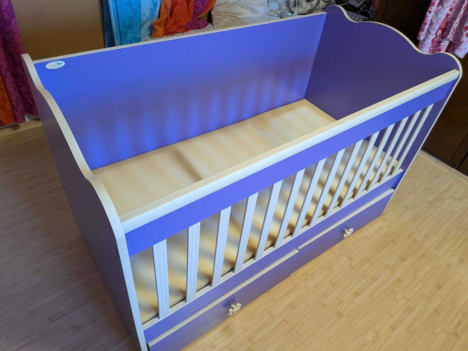 Нова детска дървена кошара