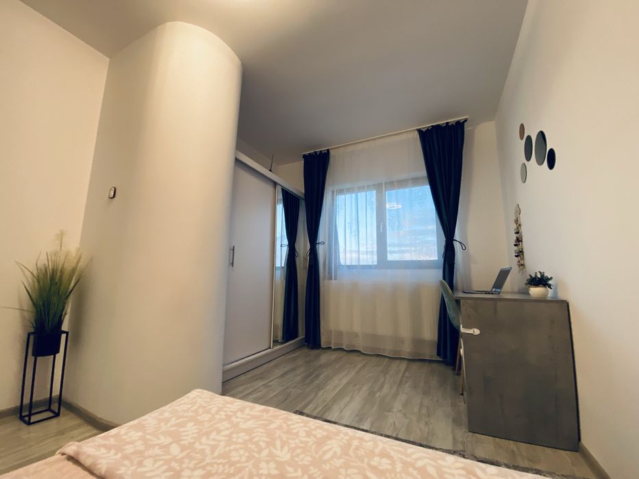 Apartament  2 camere Complet Mobilat si Utilat*67,5 mp/ 2 balcoane Popas Pacurari