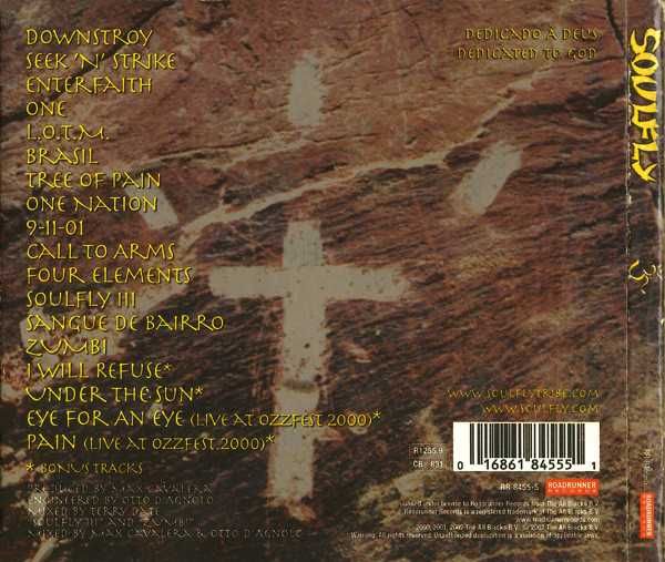 CD Soulfly - 3 (2002) Digipak