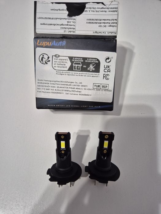 Set 2 becuri Led H7