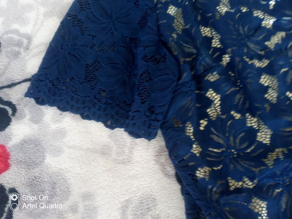 Платье женское ( гипюр на подкладке, стрейч )