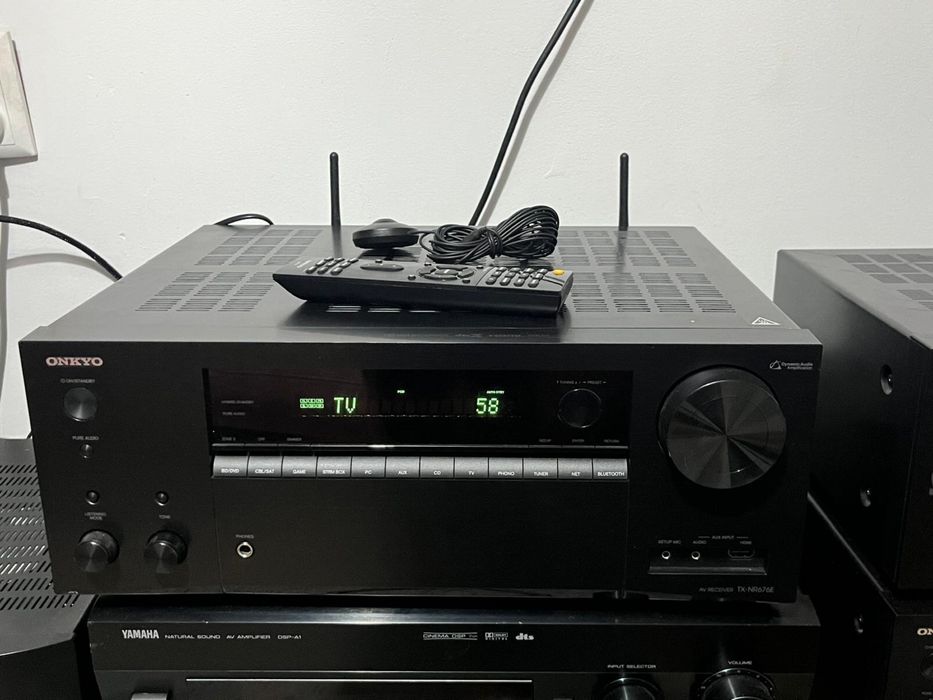 Onkyo TX-NR676E 7.2/4k/Atmos/Bluetooth/Wifi/Airplay/Spotify/usb etc.