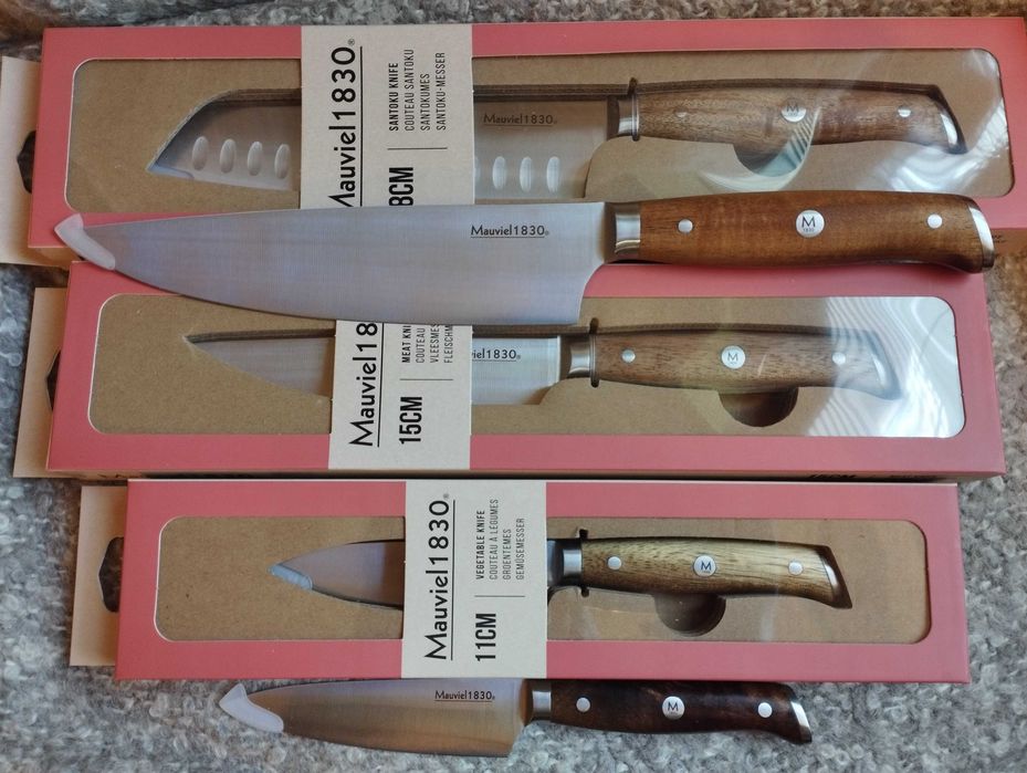 Тигани Mauviel, ножове Zwilling