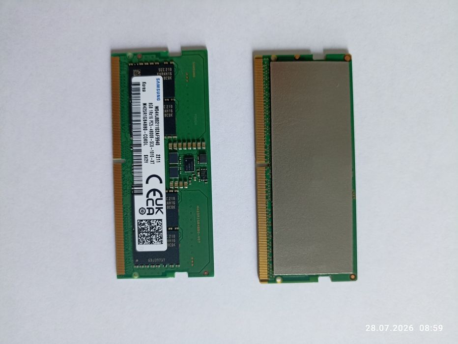 Продам оперативную память ddr5 8gb