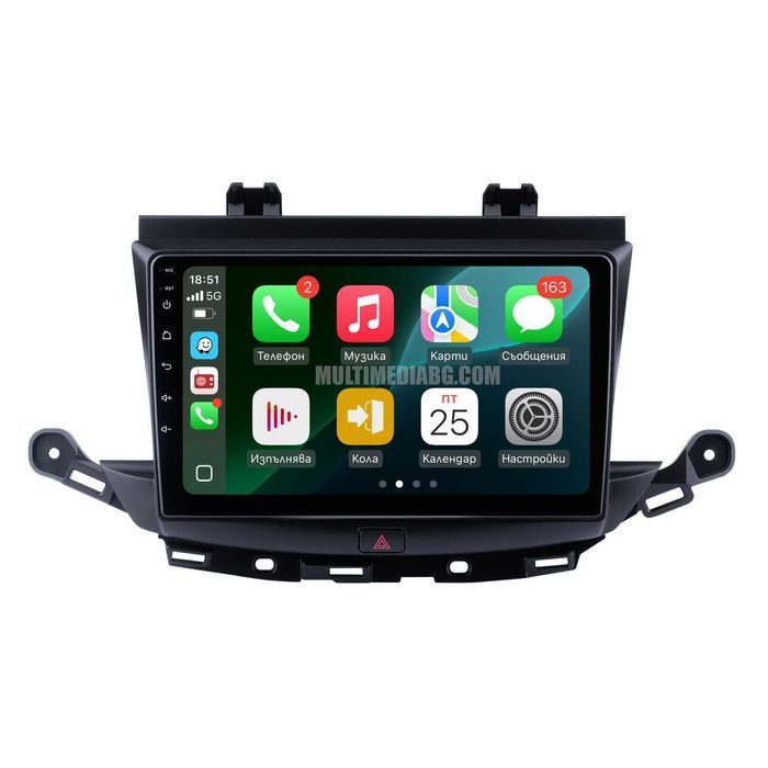 Opel Astra K 2015 - 2019 Мултимедия Навигация Android