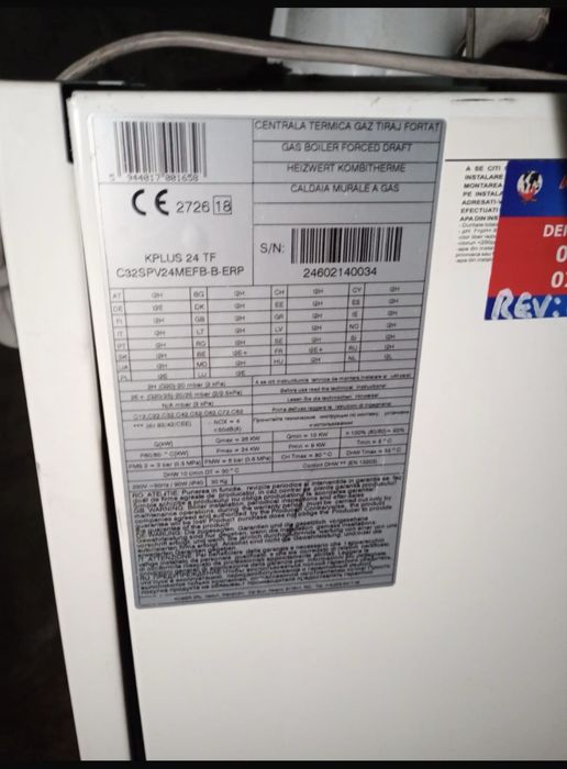 Centrala gaz Motan aproape noua