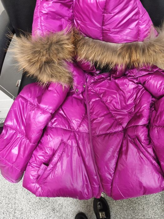 Дамско зимно яке с ЕСТЕСТВЕН ПУХ