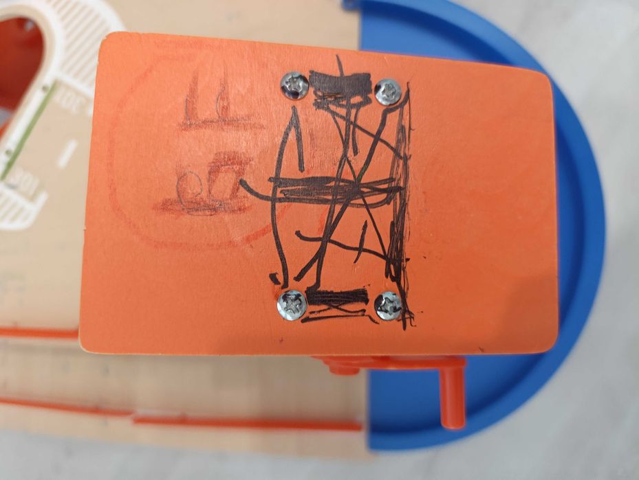 Детска дървена писта/паркинг