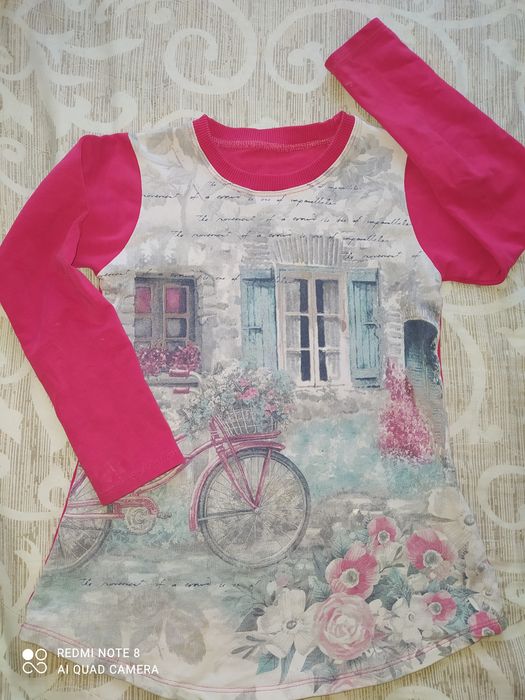 Страхотни блузки дълъг ръкав 7 г.