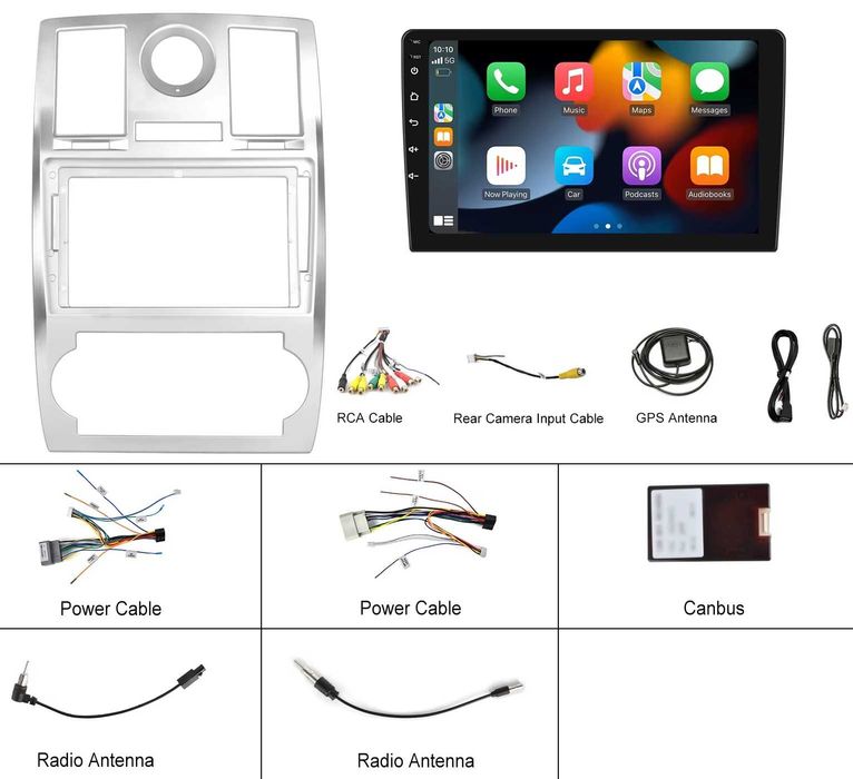 Мултимедия за Chrysler 300C Двоен дин Навигация 2DIN Android плеър