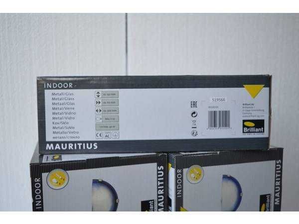 Lampă / Aplica de perete Nino model Mauritius Half-shell