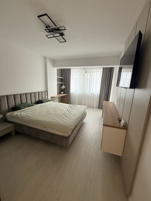 Studio modern, prima închiriere, amenajat premium + balcon spațios