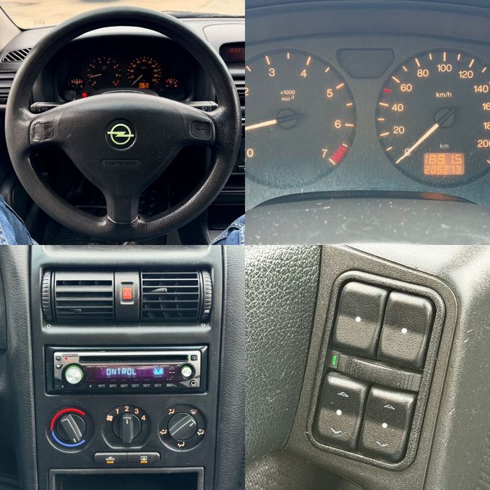 Opel Astra G, 1.6 benzină, 205.000 km, RATE CU BULETINUL