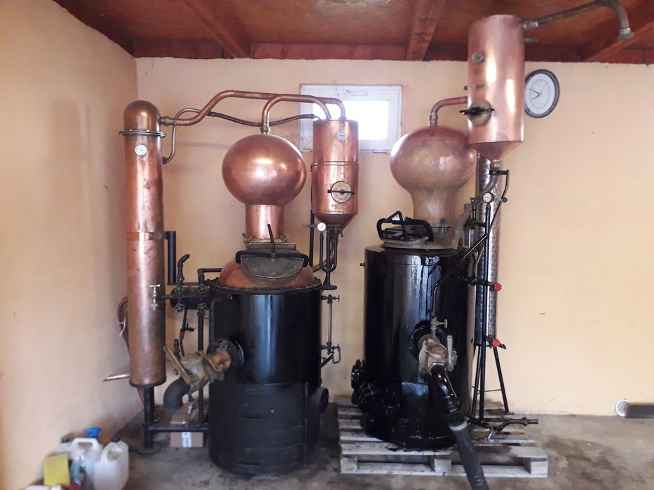 Cazan distilarie Germania cu ferbere in baie marina!