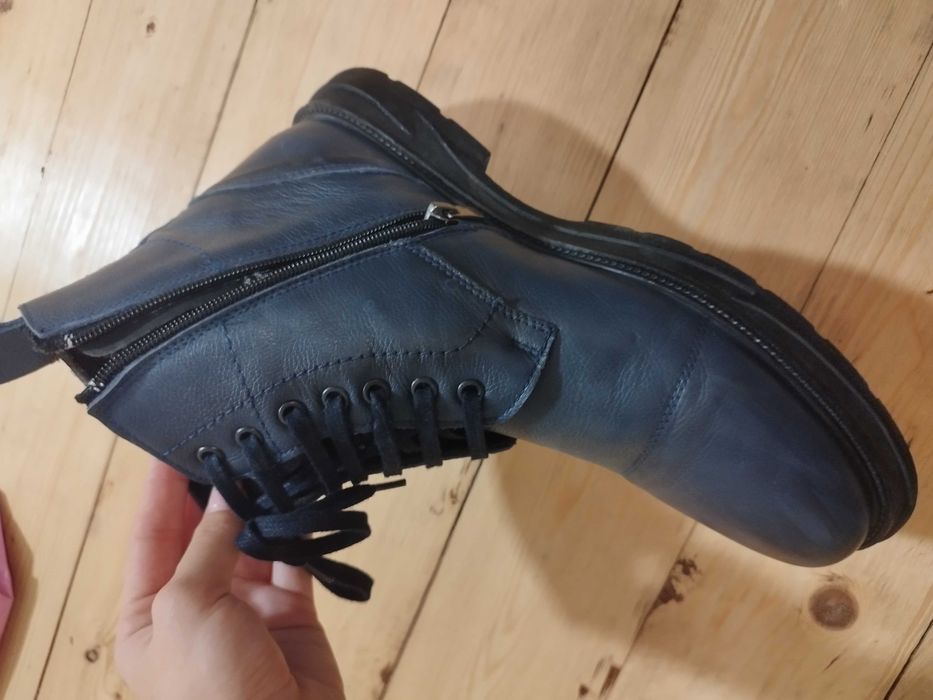 Мъжки боти естествена кожа номер 44