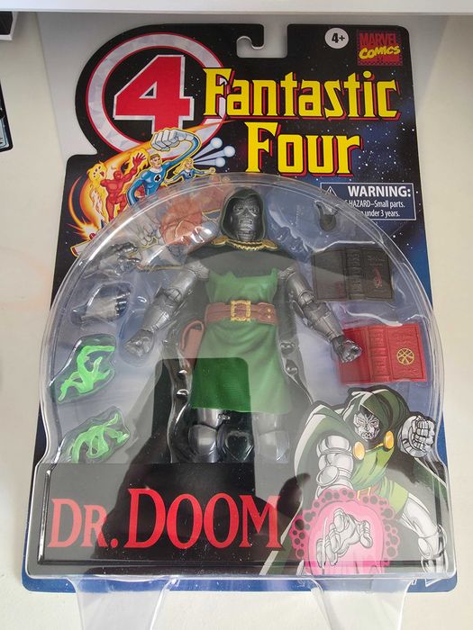 Retro Fantastic Four Dr.Doom, Fantastic Four She Hulk sigilat NOU