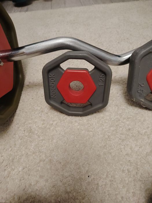 Gantere + bara Z + 100 kg