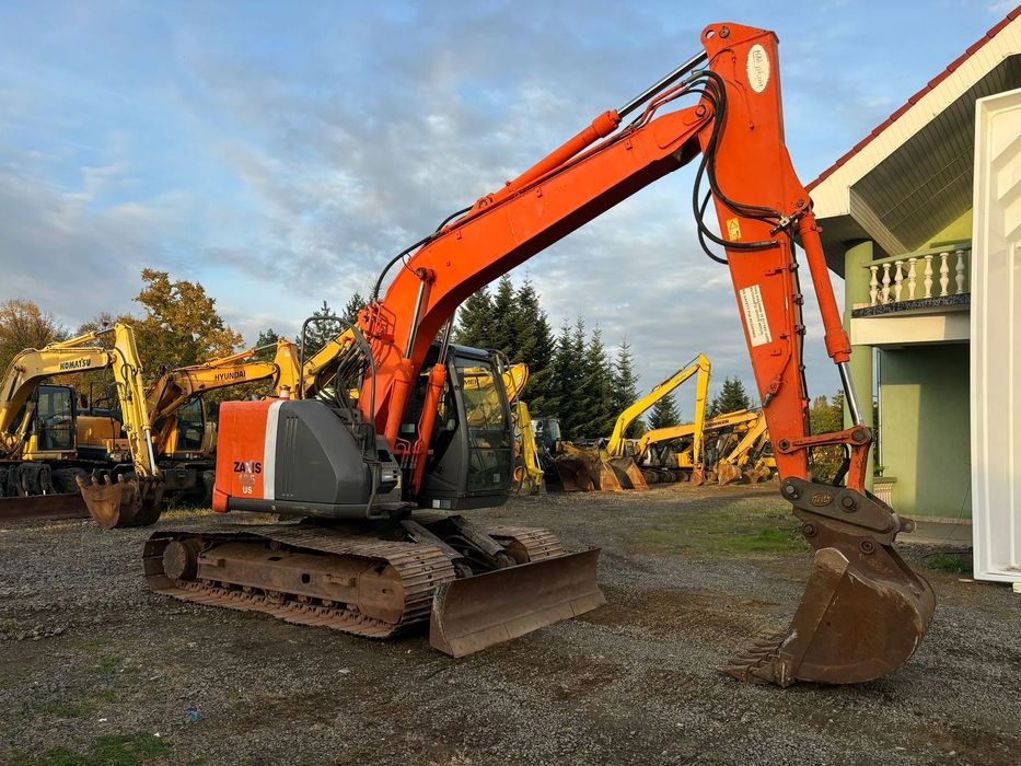 Hitachi ZX135US-3 14 tone, Excavator pe senile, lama, 2011