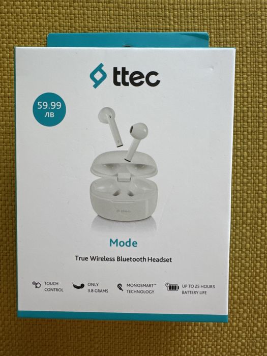 Нови безжични bluetooth слушалки Ttec