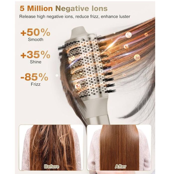 7MAGIC четка за сешоар и уред за оформяне на коса 6 в 1