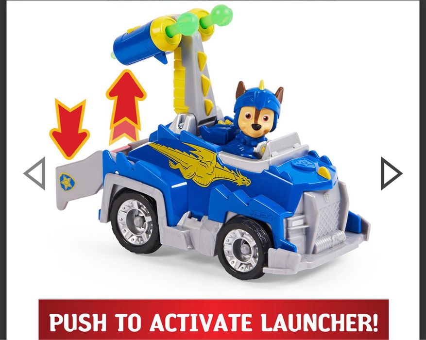 Пес Патрул - Rescue Knights: Превозното средство на Чейс