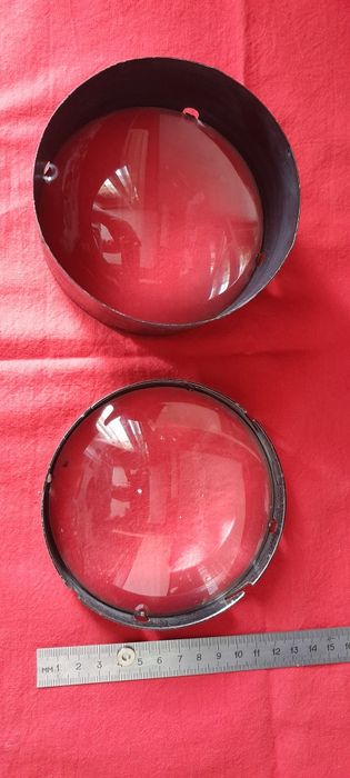 лупа  стекло линзы 11 см оригинал СССР