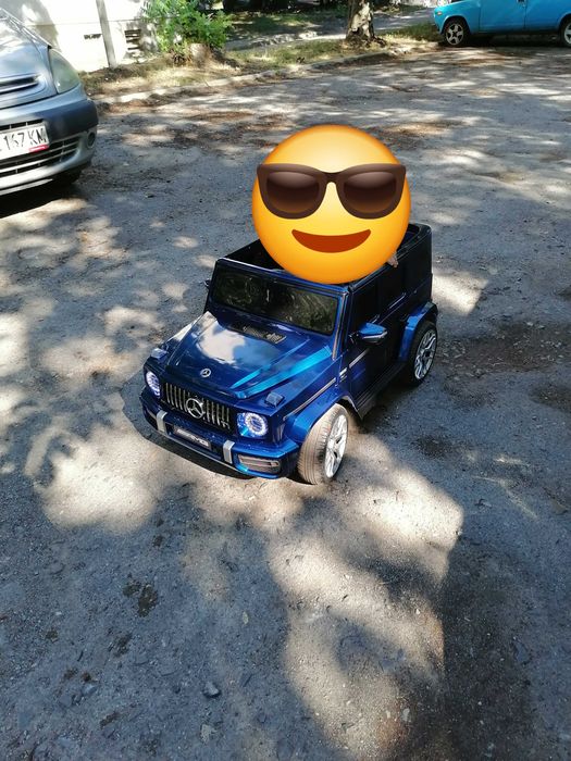 Детска електрическа акумулаторна кола, лиценз на Mercedes Benz G63 AMG