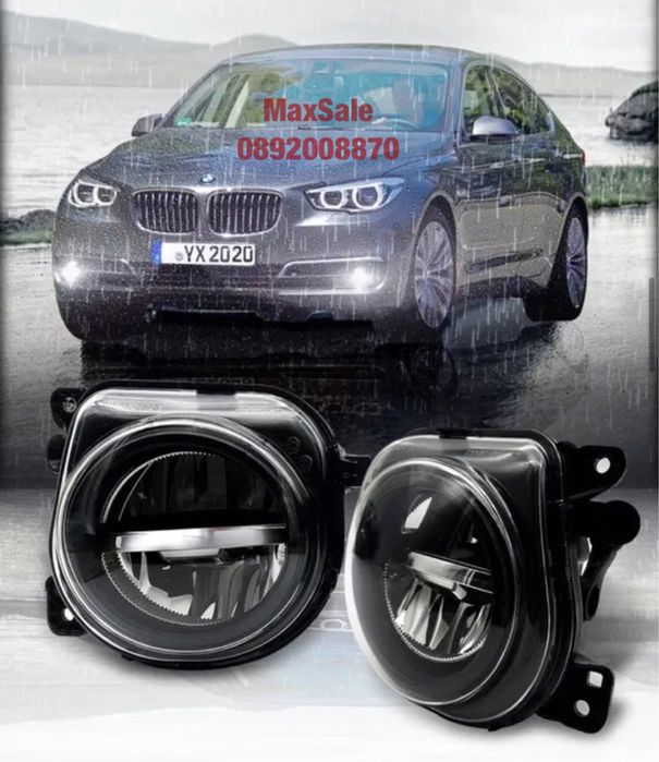Халогени LED фарове крушки BMW F10 F11 F07 F18 бмв ф10 ф11 ф07 ф18