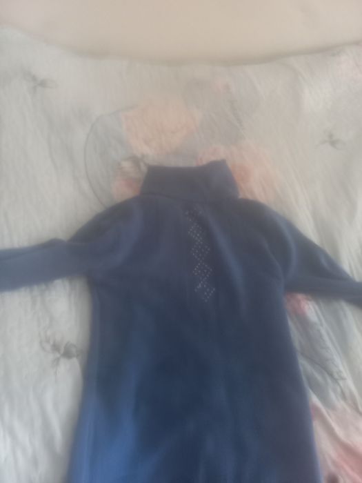 Тёплая кофта с воротом