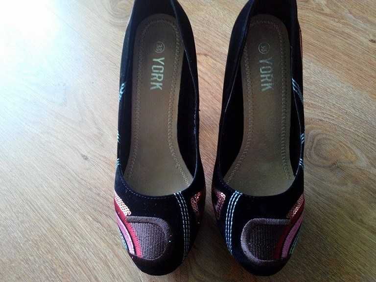 Pantofi negri eleganti - dama