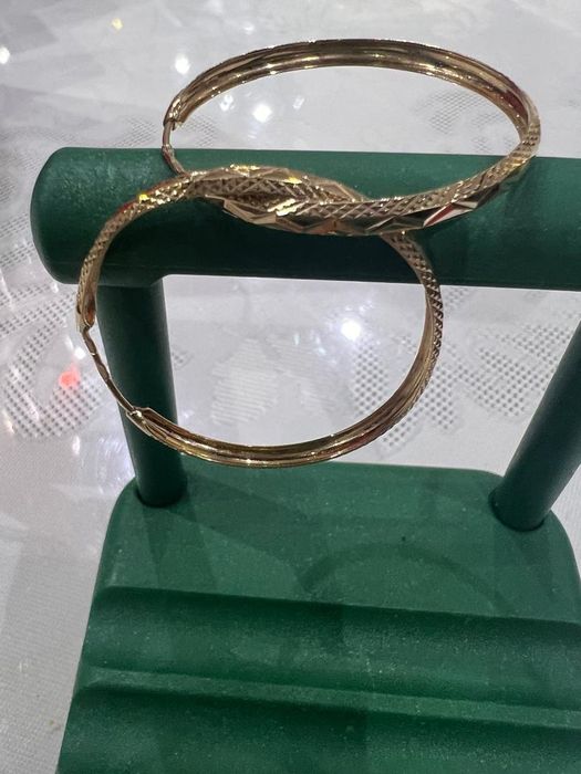 Золотые серьги Конго