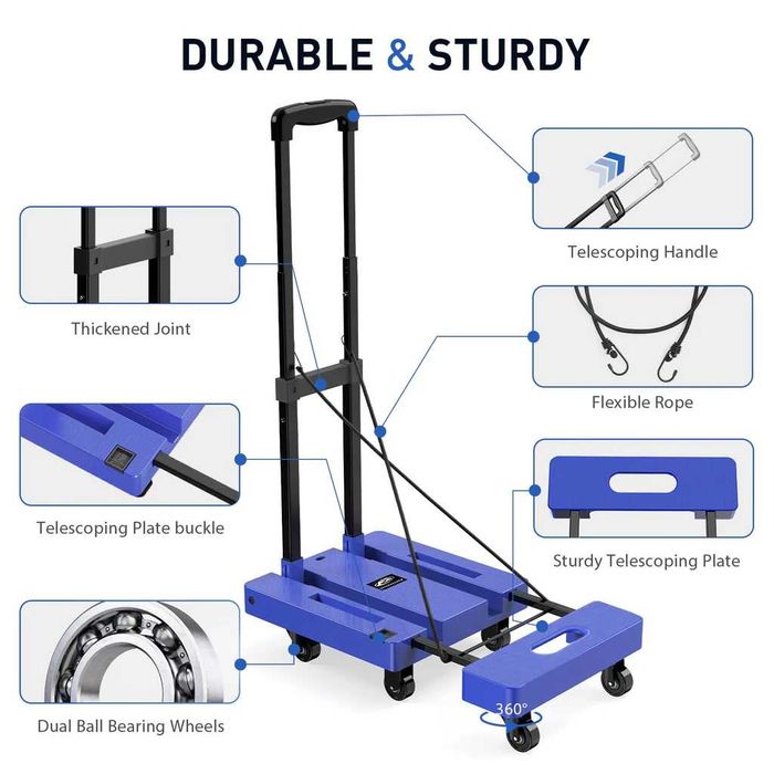 Carucior transport cutii, etc