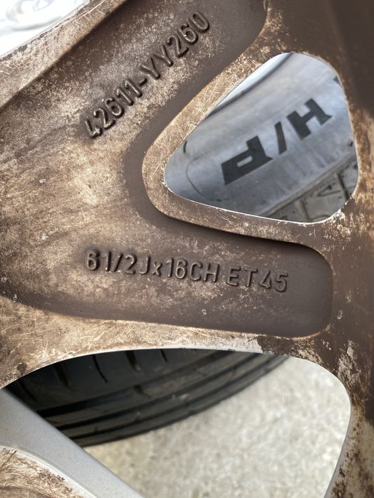 Jante aliaj Toyota Verso R16 ET45