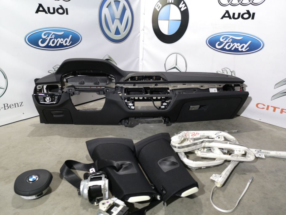 Plansa bord kit airbag complet bmw seria 6 GT 2017 G32 pe original