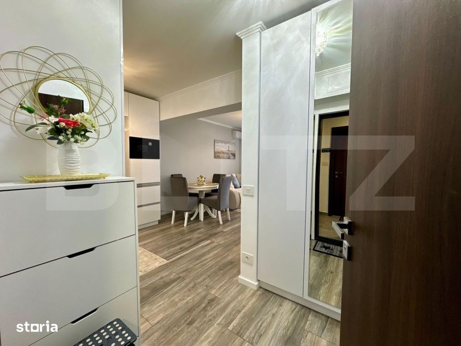 Apartament LUX, 2 camere in bloc nou – zona Nufarul