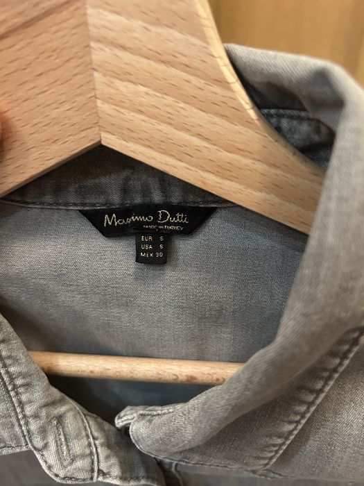 Дънкови ризи Massimo Dutti- Xs, S размер