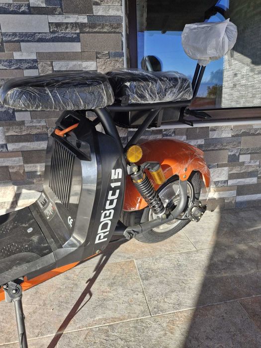GARANTIE 24 LUNI! Moped/scuter electric RDB CC15,fara permis,2000W,doua locuri, CIV gratuit