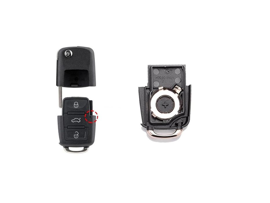 Кутийка за ключ за Seat / Skoda / VW