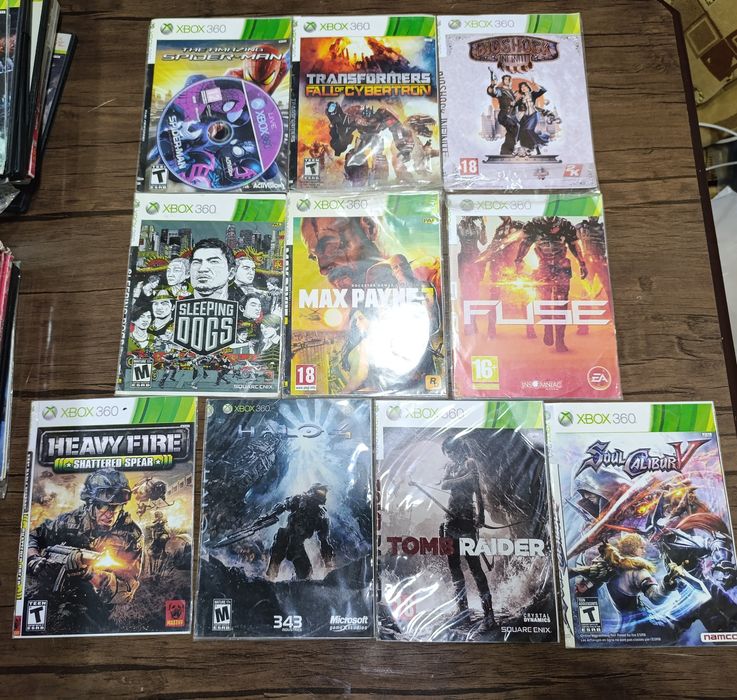 Диски на XBox 360 . 75 штук