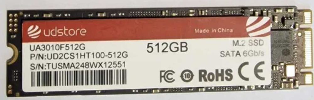 ssd sata m.2 512 GB