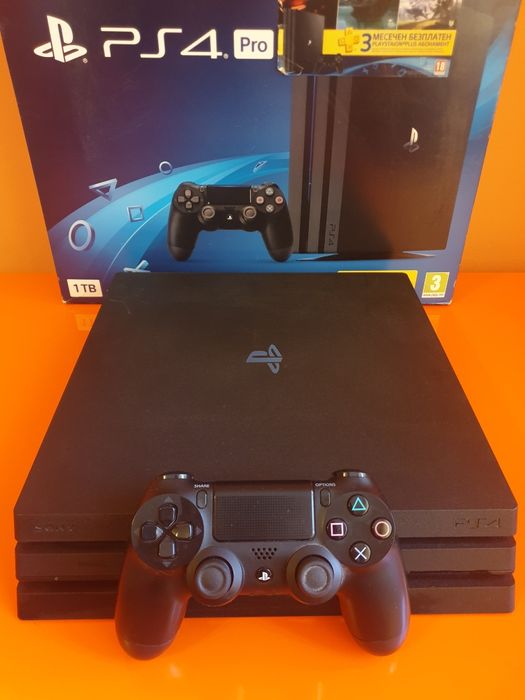 PS4 PRO 1ТВ с + 40 PlayStation игри