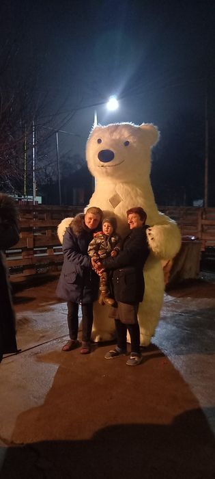 Поздравления Тедди Белый Медведь Умка